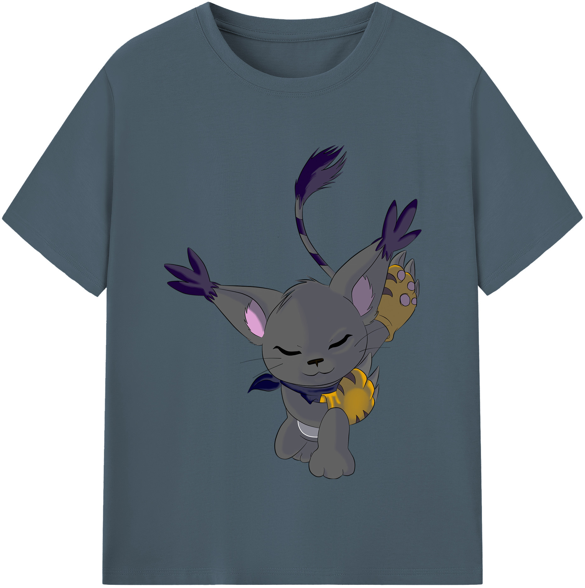 （画像用） Digimon デジタルモンスター/デジモン 綿100％半袖Tシャツ（フロントプリント）